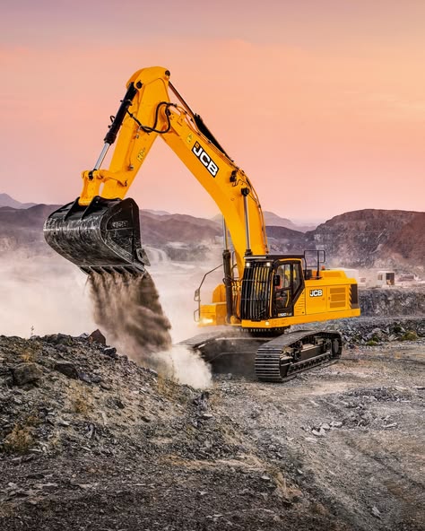 Yellow Excavator